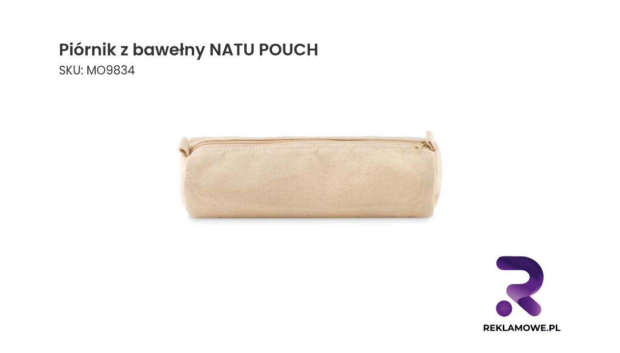Piórnik z bawełny NATU POUCH