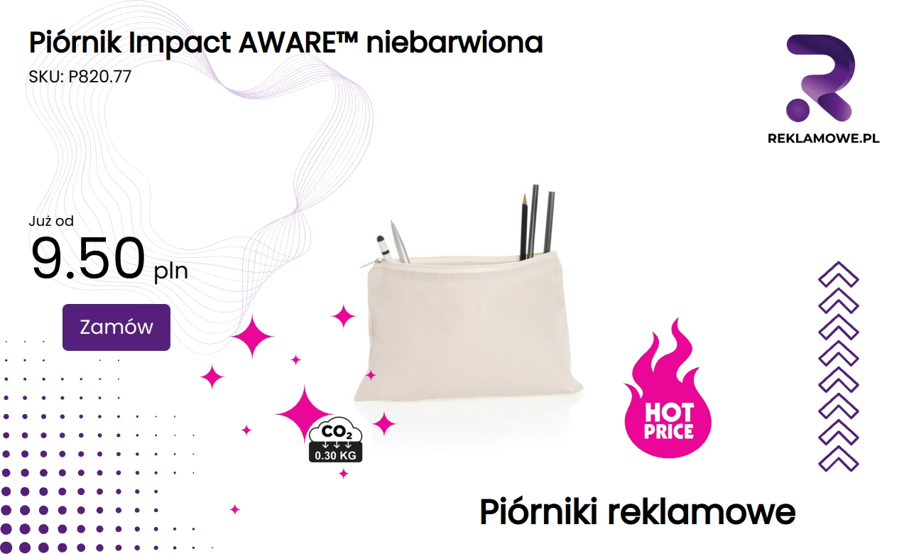 Piórnik Impact AWARE w naturalnym kolorze